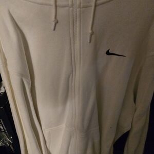 Nike White Hoodie
